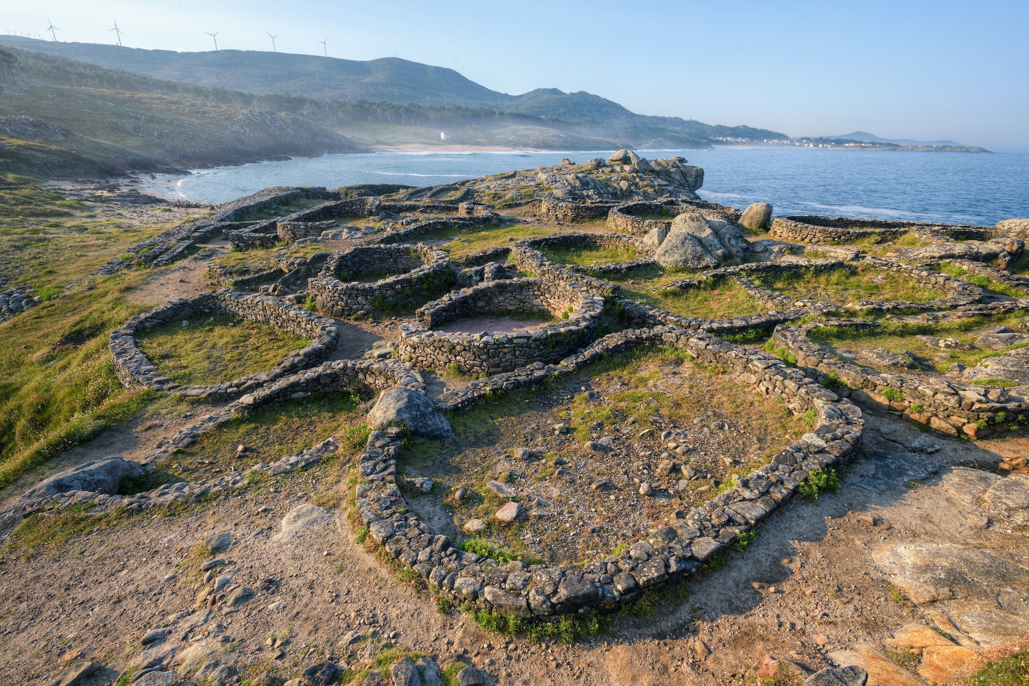 Circular structures in the Celtic settlement of Barona