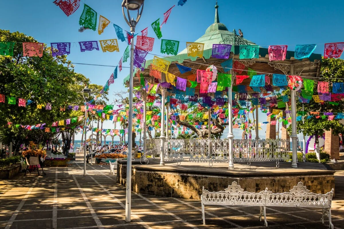 Regiones de Jalisco Main square - Puerto Vallarta, Jalisco, Mexico