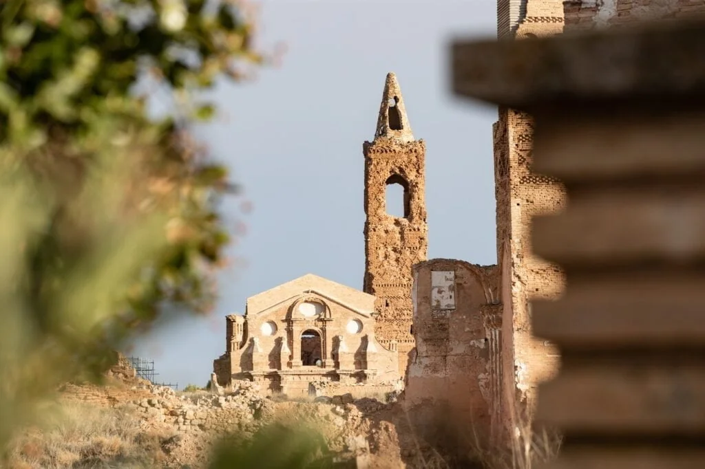PUEBLOS DE ZARAGOZA » 7 lugares preciosos para escoger Ruins of the town of Belchite, Zaragoza. Spain